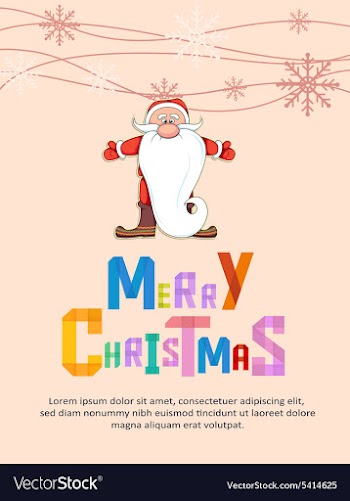 Christmas vector image