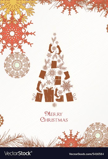 Christmas vector image