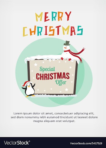 Christmas vector image