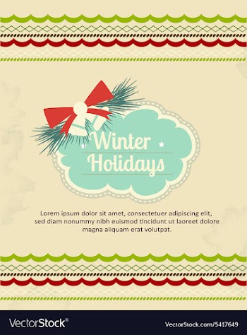 Christmas vector image
