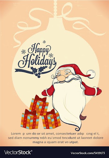 Christmas vector image