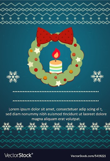 Christmas vector image
