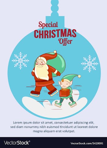 Christmas vector image
