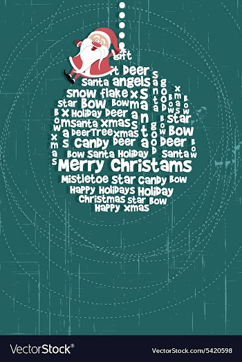 Christmas vector image