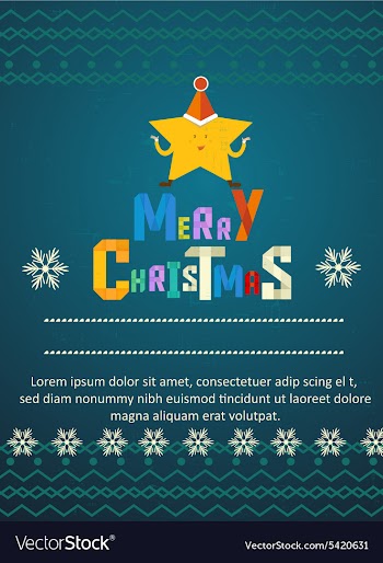Christmas vector image