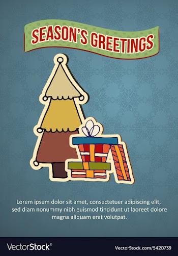 Christmas vector image