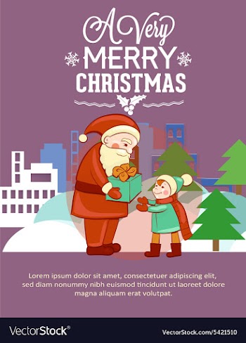 Christmas vector image
