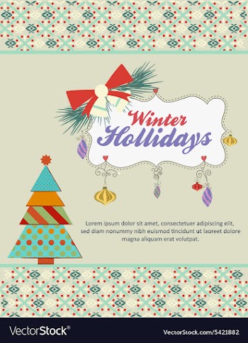 Christmas vector image