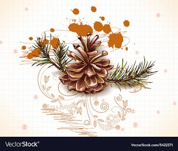 Christmas vector image