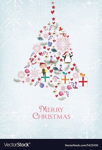 Christmas vector image