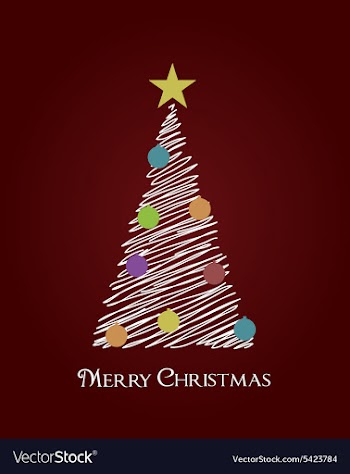 Christmas vector image