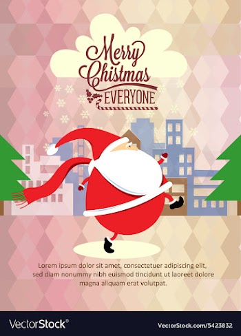 Christmas vector image