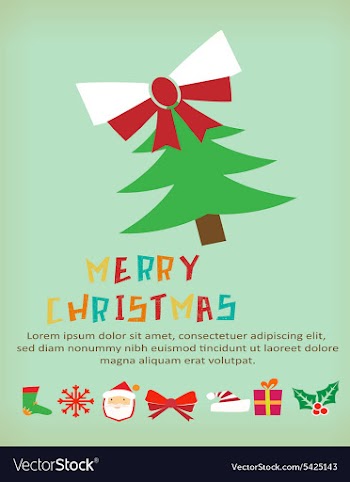 Christmas vector image