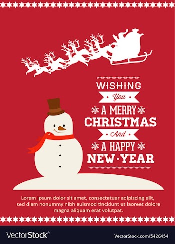 Christmas vector image