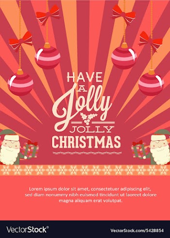 Christmas vector image