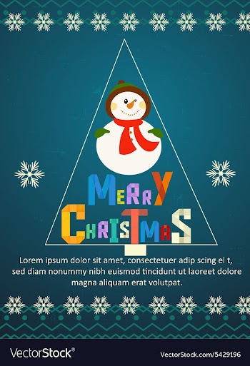 Christmas vector image