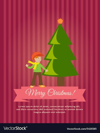 Christmas vector image