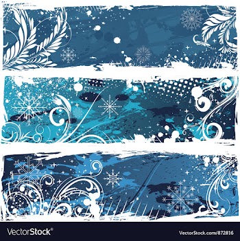 Christmas web banners vector image