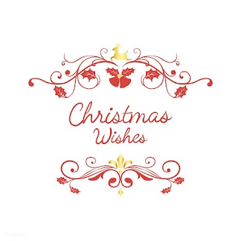 Christmas Wishes card design vector | Free stock vector - 494361