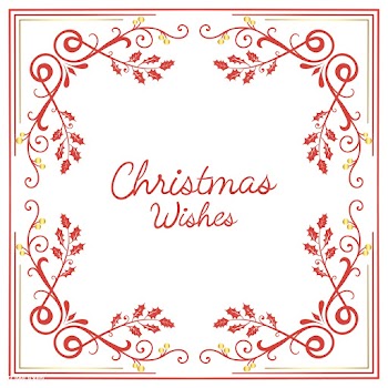 Christmas Wishes card design vector | Free stock vector - 494378