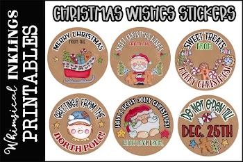 Christmas Wishes Sticker Collection