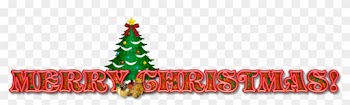 Christmas Wrapping Paper Pillowcase - Happy Merry Christmas Letter Png