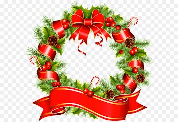Christmas Wreath Clip art - Christmas wreath 