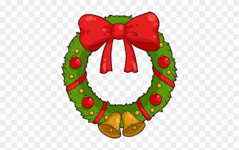 Christmas Wreath Clip Art - Christmas Wreath Cartoon