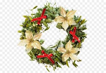 Christmas Wreath Crown Clip art - Christmas wreath 