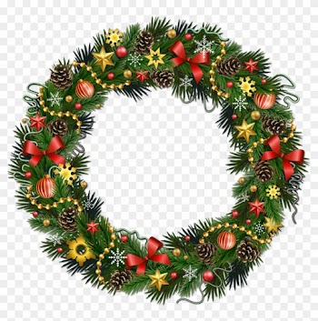Christmas Wreath Transparent Background