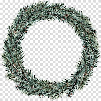Christmas Wreaths Watercolor painting Illustration , painting transparent background PNG clipart
