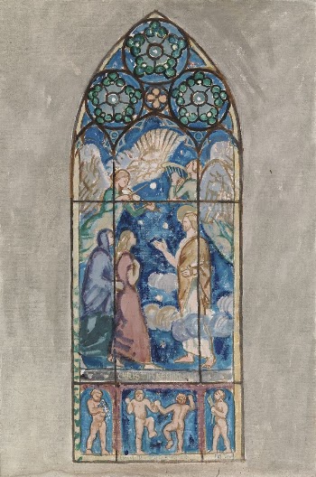 Christus resurrexit, sketch for a stained | Free Photo - rawpixel