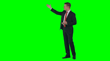 Chroma key video of weatherman presenting weather forecast on TV ...