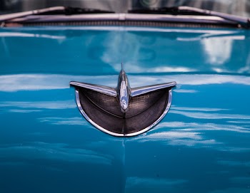 Chrome Chevrolet Bel Air Emblem