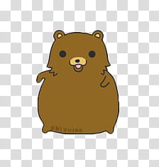 Chub, brown animal illustration transparent background PNG clipart