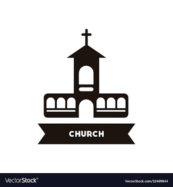 Church building vector image