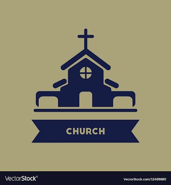 Church building vector image