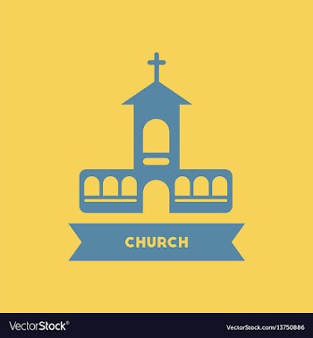 Church building vector image