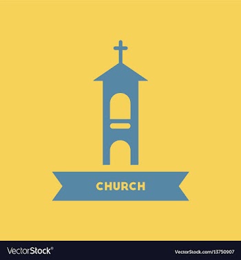 Church building vector image