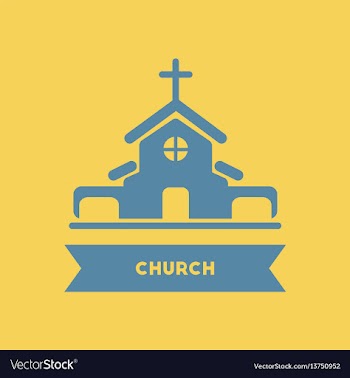 Church building vector image
