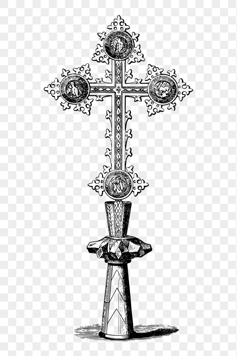 Church cross png sticker Catholicism | Free PNG - rawpixel