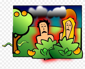 Church People Cliparts - Adam And Eve Cartoon