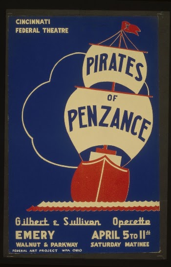Cincinnati Federal Theatre presents "Pirates | Free Photo - rawpixel