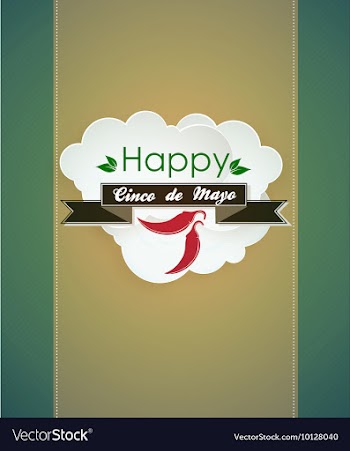 Cinco de mayo vector image