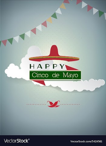 Cinco de mayo vector image