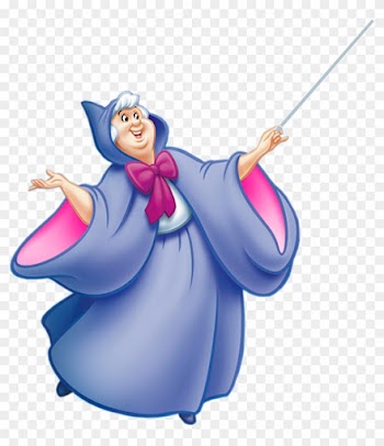 Cinderella Clipart - Fairy Godmother Cinderella Png