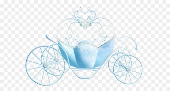 Cinderella Disney Princess Clip art - Blue fairy tale pumpkin car 