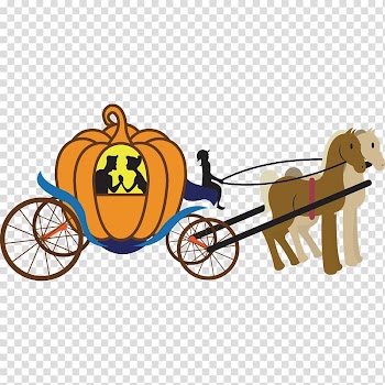 Cinderella Drawing Euclidean , Cartoon Cinderella pumpkin carriage transparent background PNG clipart