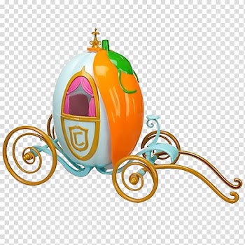Cinderella Pumpkin Carriage The Walt Disney Company Disney Princess, Cartoon luxury pumpkin carriage transparent background PNG clipart