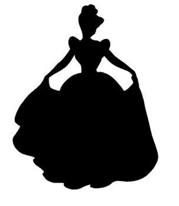 CINDERELLA SILHOUETTE Vinyl Decal Sticker Car Window Laptop | PNGio